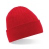 czapka zimowa - mod. B447:Classic Red, 100% akryl (Dark Graphite, One Size